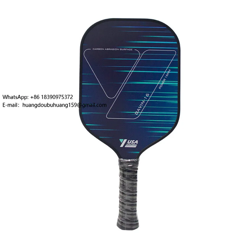 

Тренировочная ракетка для пикбола из полностью карбонового волокна T700 толщиной 16 мм / Модель X-ACE PREFORANCE от производителя (OEM)