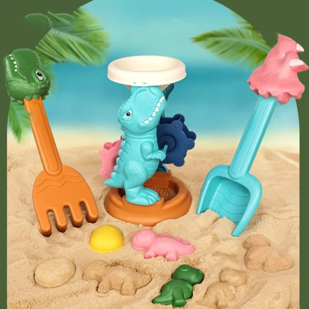 1 Set Beach Water Play Portable Beach Sand Play Toys ABS Cartoon Beach Bucket Toys Lightweight Funny Beach Play Toys Summer