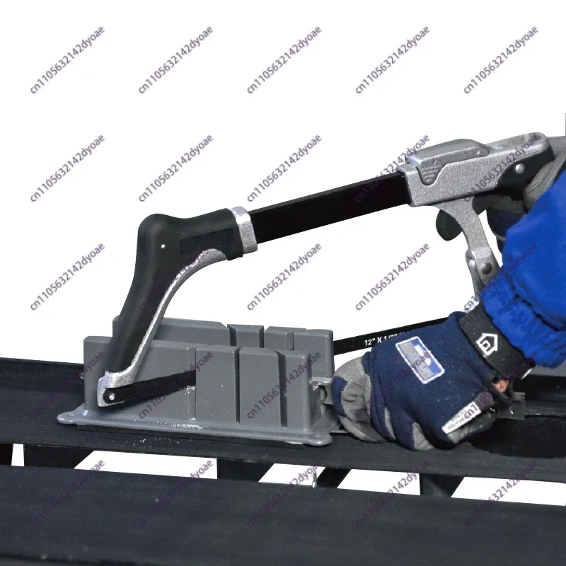 Auxiliary Tool for Cutting Edge Trimming of Ceramic Tiles, Right Angle or 45° Bevel Cutting