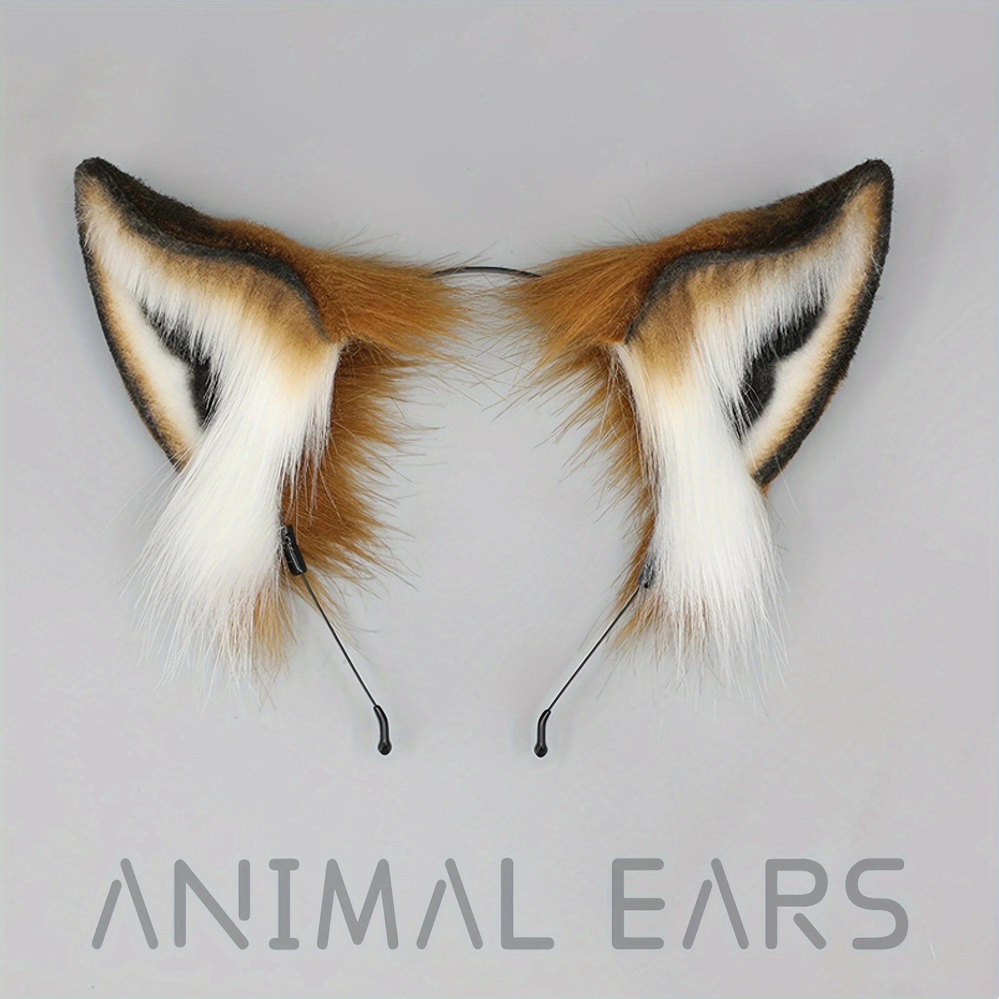 Furry Wolf Ears Party Club Headdress Plush Hairband Furry Lolita Headband Anime Halloween Christmas Cosplay Accessories Kid Gift