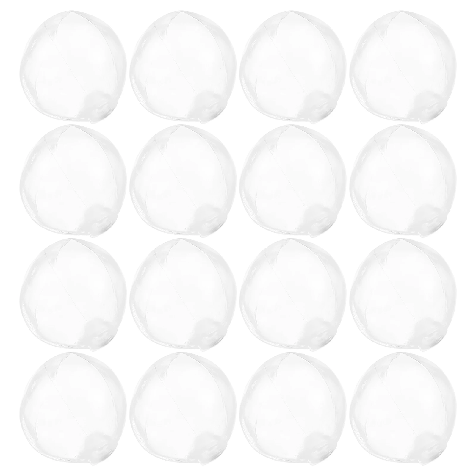 อุปกรณ์เสริม 20 ชิ้น ลูกบอลใส TPR สำหรับงาน DIY บีบได้ เติมไส้ได้ ใช้แทนเปลือกบอลบีบคลายเครียด สำหรับงานฝีมือ