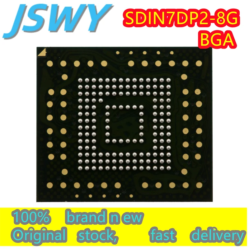 (1/20 pieces) SDIN7DP2-8G SDIN7DP2 BGA storage EMMC 8G font 4.5 version chip spot new original delivery fast