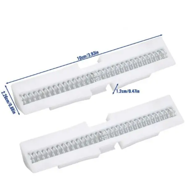 Protector de carril corredero para puertas plegables, guía plástica - imagen 2