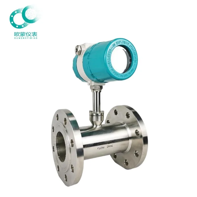 304 Stainless Steel DN150 Flange Thermal Gas Mass Flow Meter RS485 Modbus For Air Flue Gas Biogas Natural Gas Measurement CE