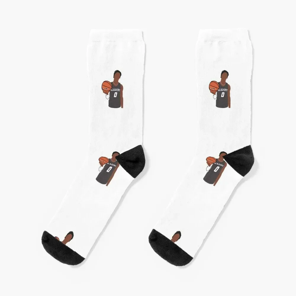 Bronny James Zeichnung Socken Klettern Luxus professionelle Laufen Weihnachtsgeschenk Socken Damen Herren