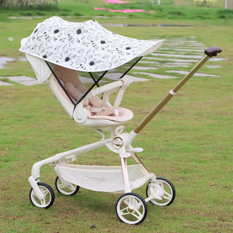 Baby sunshade canopy baby sunscreen cover baby stroller roof accessories universal