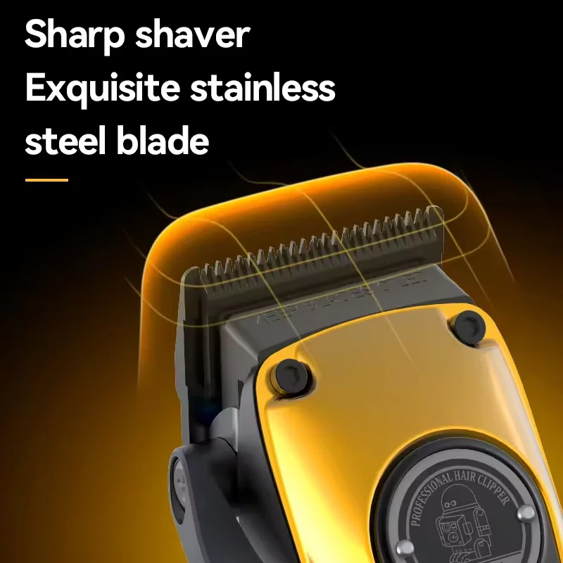 Kemei KM-1825 KM-1855 KM-TX3 Professional Cordless Hair Clipper Beard Trimmer Men Electric Shaver Hair Trimmer Gold Grooming Set