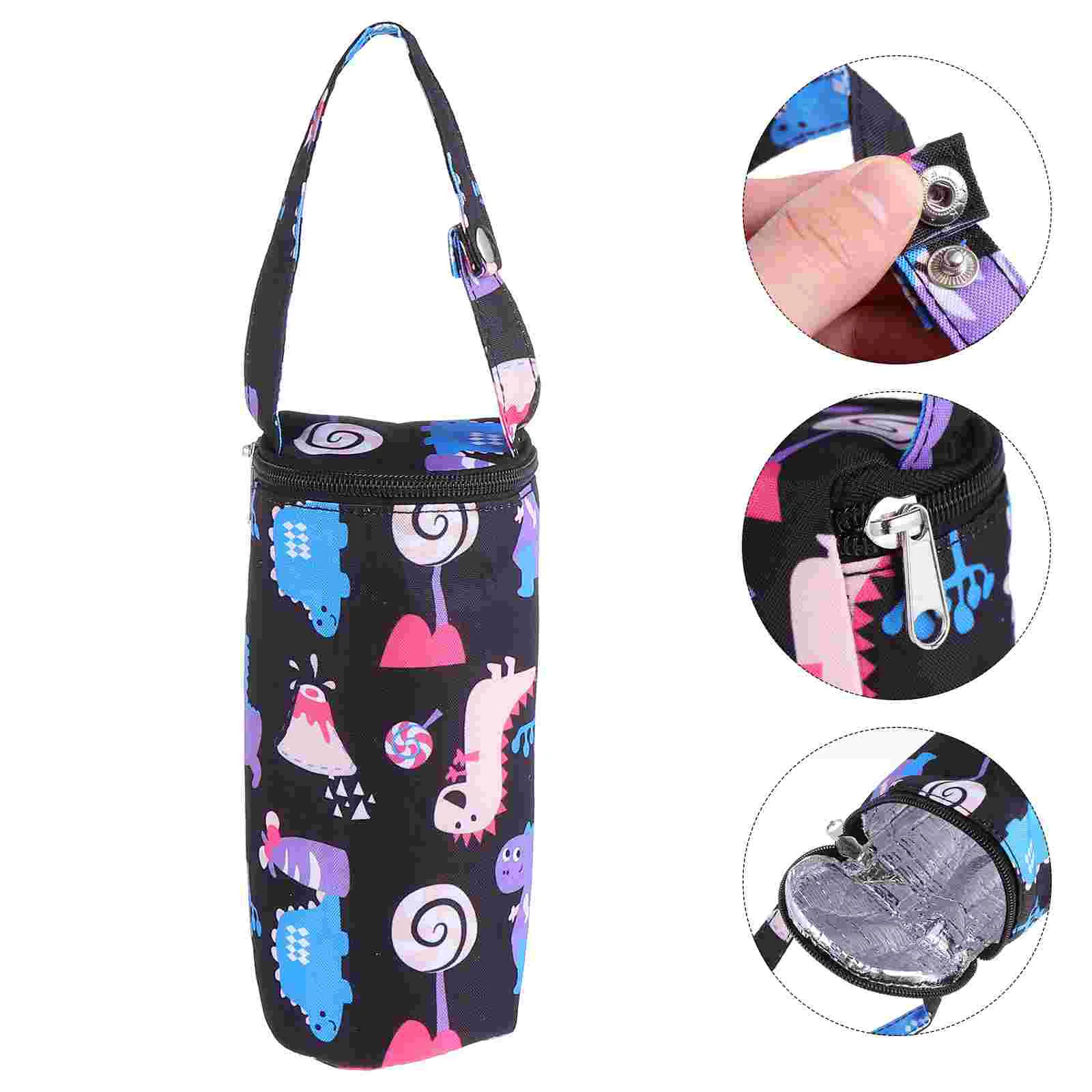 

Baby Bottle Thermal Bag Stroller Holder Feeding Pouch Cap Carrying Case Breastmilk Tin Foil Cooler