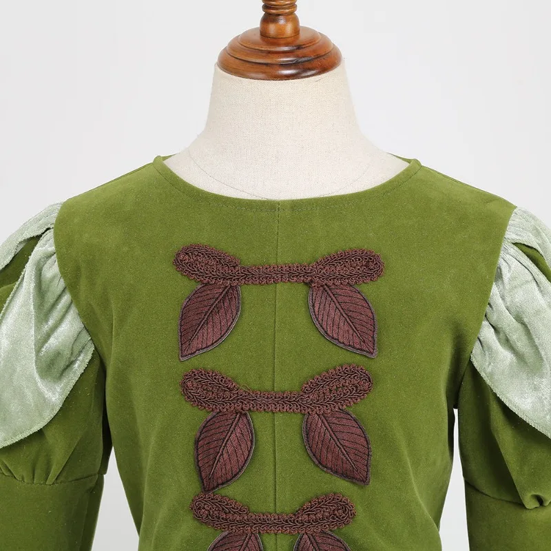 Ensemble de vêtements de princesse grenouille pour enfants, olympiques charmants pour fête d'anniversaire, couronne d'Halloween, cosplay de carnaval, habillage pour garçons