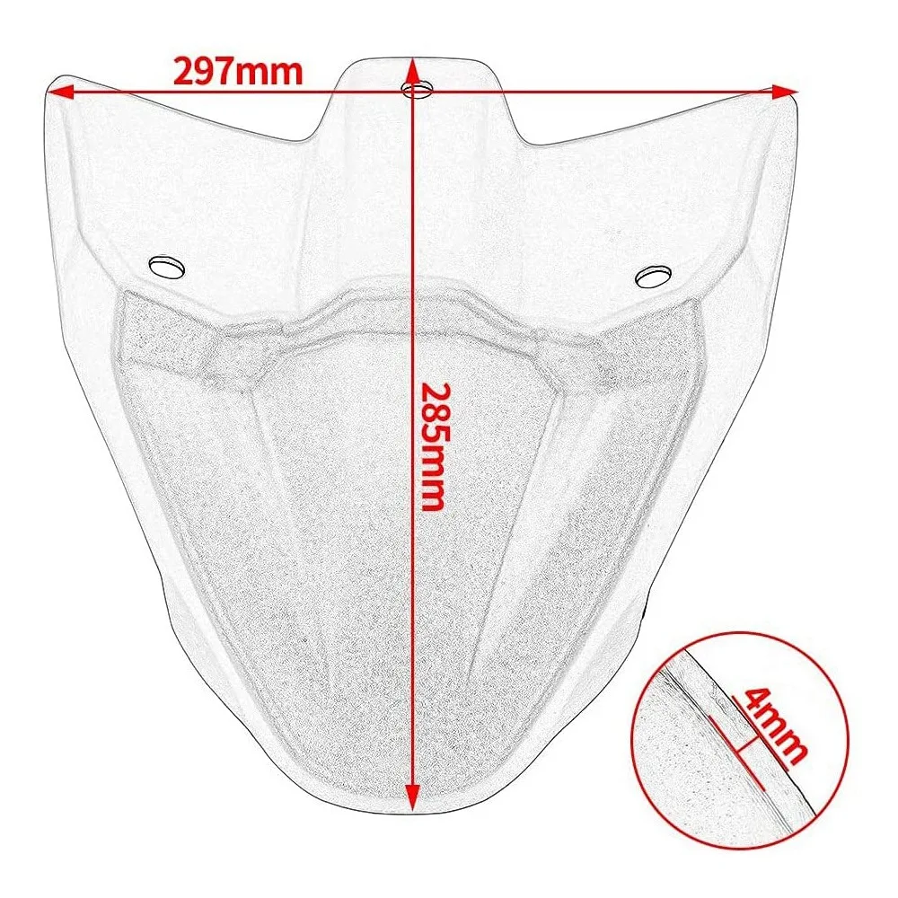 

Надежное переднее крыло мотоцикла, клюв, носовой конус, удлинитель, удлинитель, капот для MT-07 Tracer 700 GT 2016-2021