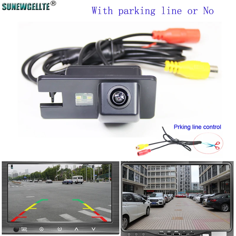 2021 HD Dynamic Trajectory Parking Line Car Reverse Rear View backup Camera for Great Wall Hover H3 H5 Haval Parking System