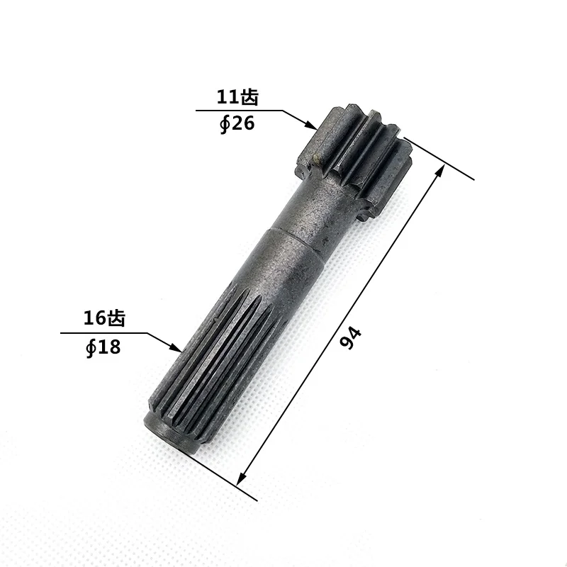 

Центральная шестерня для ходового двигателя, 11/16 зубьев, совместимая с экскаваторами Kubota U50-3A и Hitachi ZX60-5G