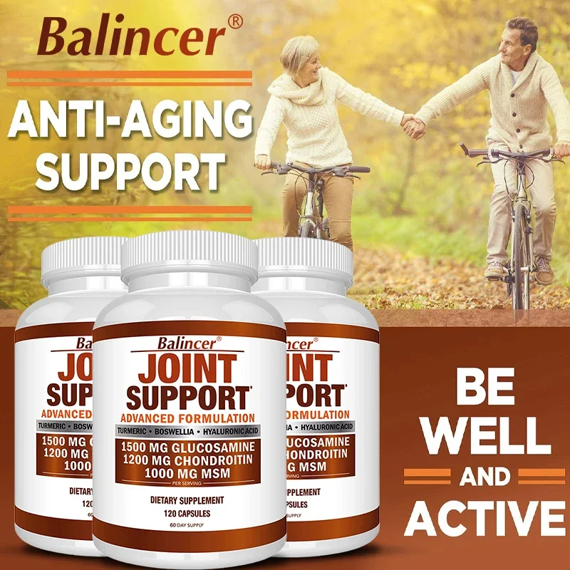 Balincer GlucosamineChondroitin Helps Relieve Jointstiffness and Sore Joint Inflammation,and Is Healthyforhair,nailsand Skin