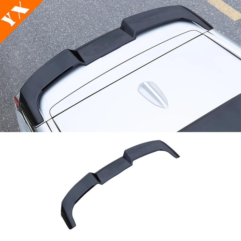 For Geely Atlas Boyue L 2023-2024  Car Accessories Black Plastics Fixed Wind Wing Top Wing Pressure Wing Trim Moulding