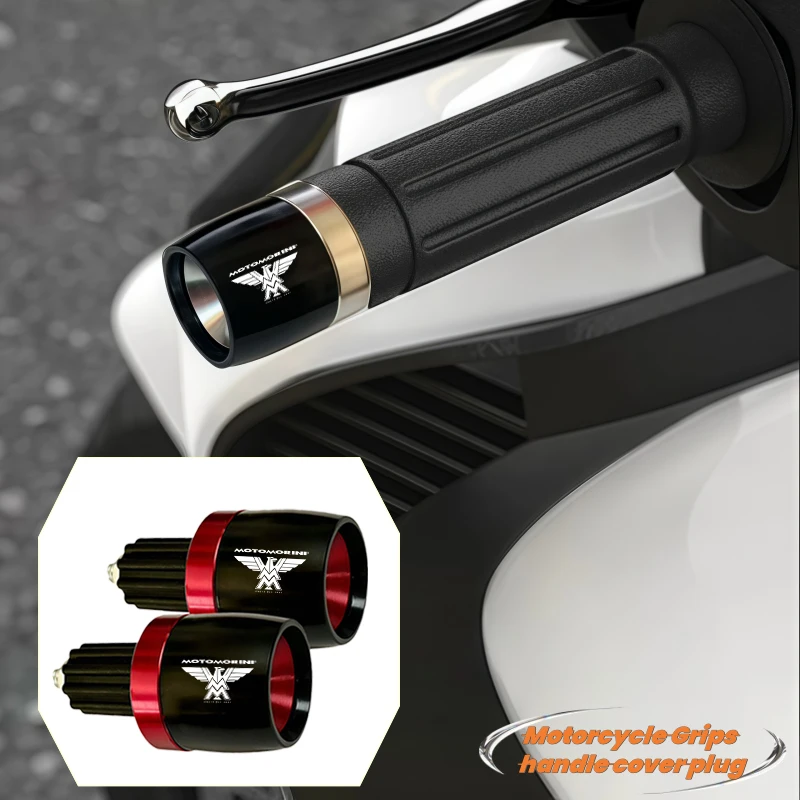 Para Moto Morini Seiemmezzo Scr Str X Cape Xcape 650X 650 X: Novas Ponteiras de Guidão e Plugs de Guidão para Motocicleta