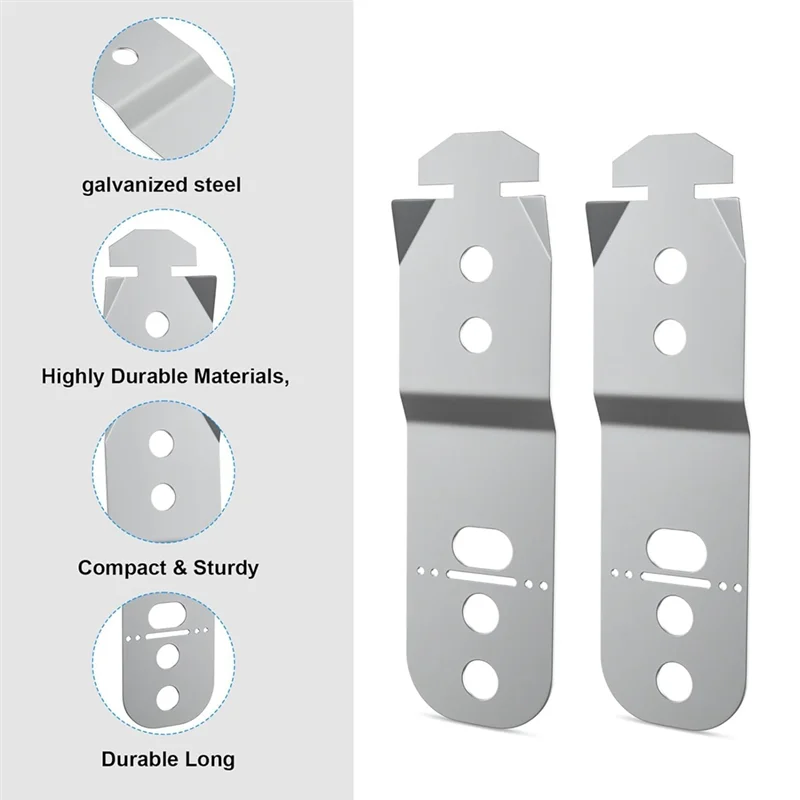 A69M-Soporte de montaje para lavavajillas 619985 para piezas de lavavajillas, reemplaza AP4538351,00605007,00628371,605007,619985,62837-2Pack