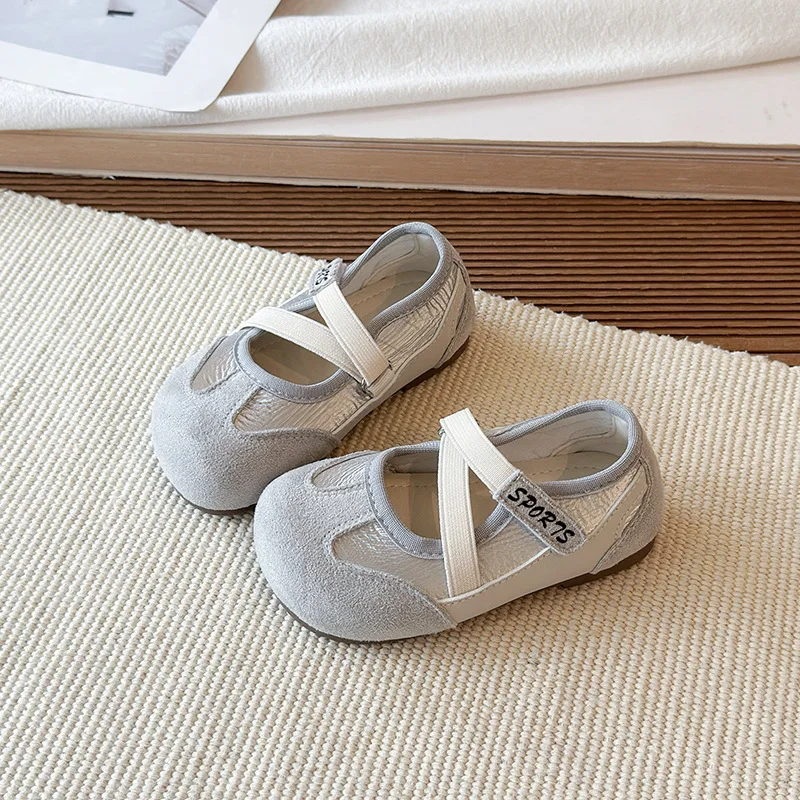 Children's leather shoes 2026 spring autumn new Korean girls' frosted soft soled princess shoes Super Soft Comfortable Shoes