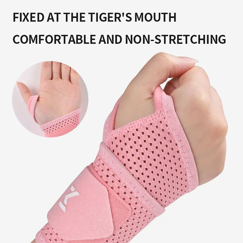 1Pcs Breathable Pressurized Wrist Protectors Sports Fitness Wrist Protection Joint Pain Sprain Prevention Tendon Sheaths Unisex