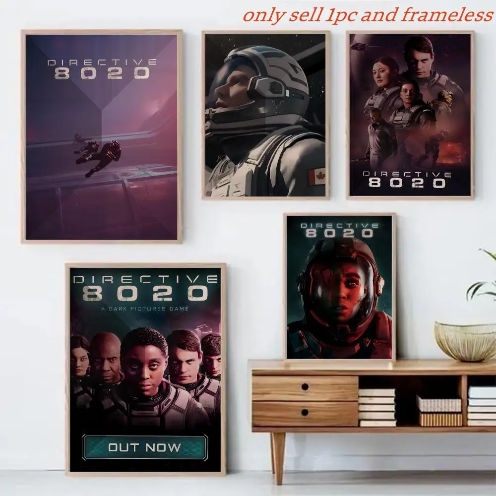 Video Game D-Directive 8020 Painting Calligraphy Canvas Mural For Interior Walls Crease-Free Beautiful For Living Room Bedroom