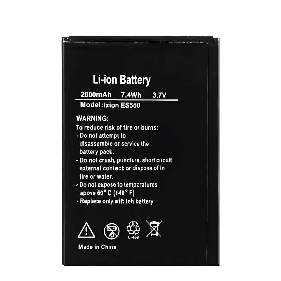 

Mobile Phone Battery For DEXP Ixion ES550 2000mAh