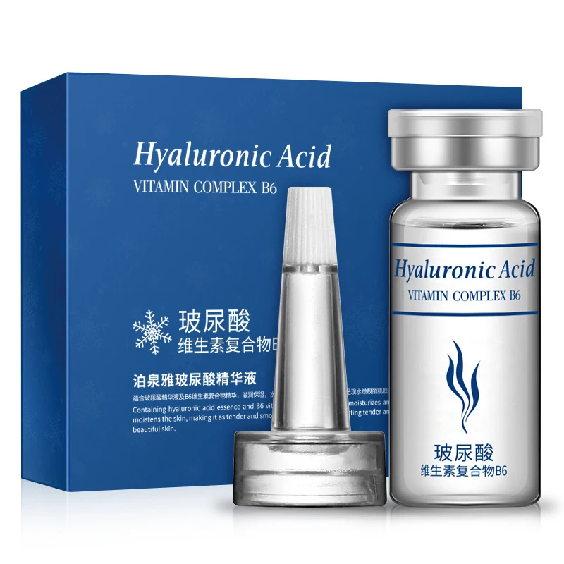 20pcs BIOAQUA Hyaluronic Acid Serum ผลิตภัณฑ์บํารุงผิวหน้า Moisturizing Firming Facial Essence Liquid Face Skin Care