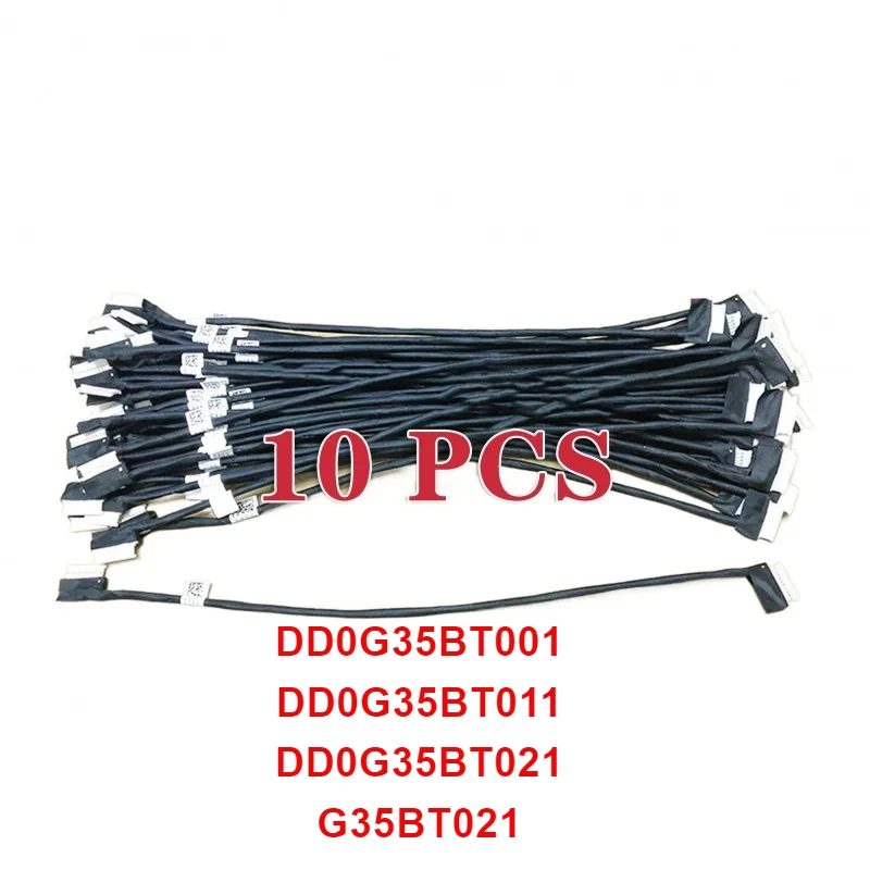 10PCs battery connector cable for HP Omen 5-ax200 TPN-Q173 TPN-Q172 TPN-Q173 15-ax 15-au 15-bc dd0g35bt001 dd0g35bt011