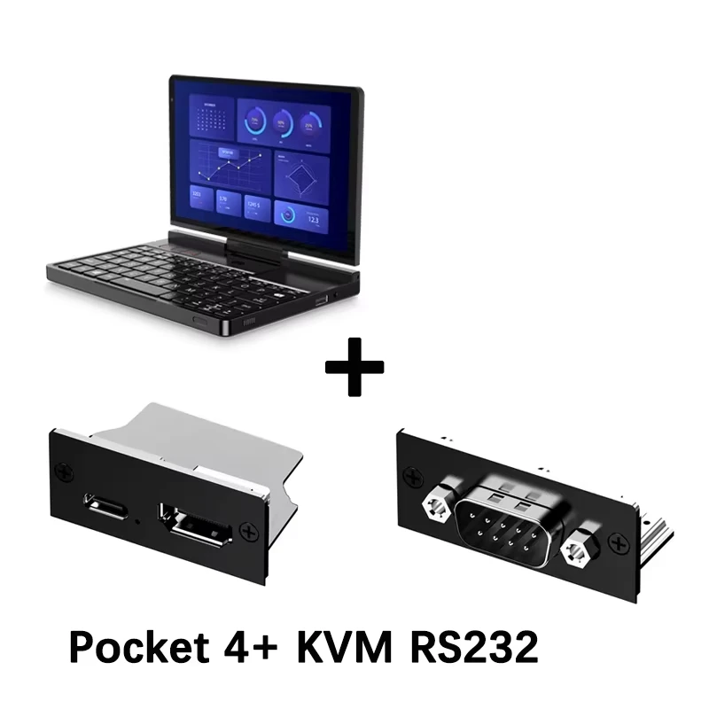 2025 Original GPD Pocket 4 8.8-inch AMD AI 9 HX 370 64GB RAM Portable Mini PC 2TB NVMe flipped 180° Laptop Computer for business