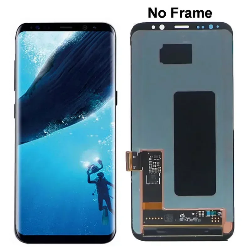 Pantalla LCD SUPER AMOLED para Samsung Galaxy S8, G950, G950F, SM-G950F/DS, SM-G950FG, G950U