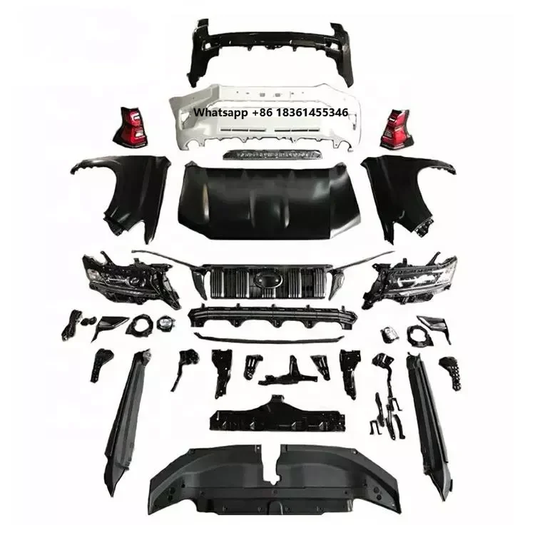 

For Land Cruiser Prado 2018 KEBEL High Quality Body Kits Car Bumper Front Set Good Price Front Bumper Set
