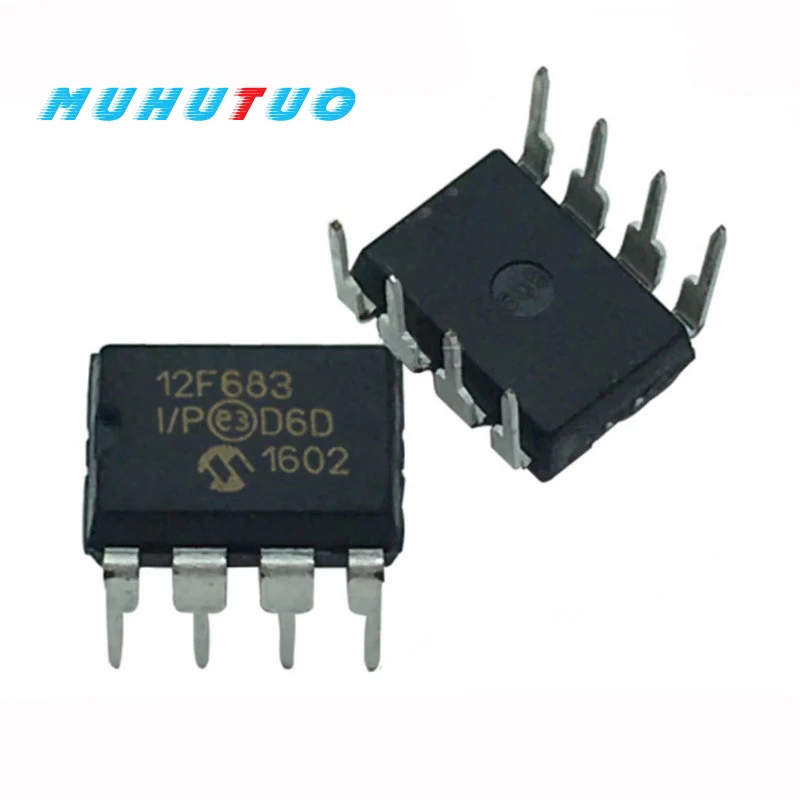 

10PCS Brand new PIC12F683-I/P in-line DIP8 PIC12F683 8-bit microcontrol chip