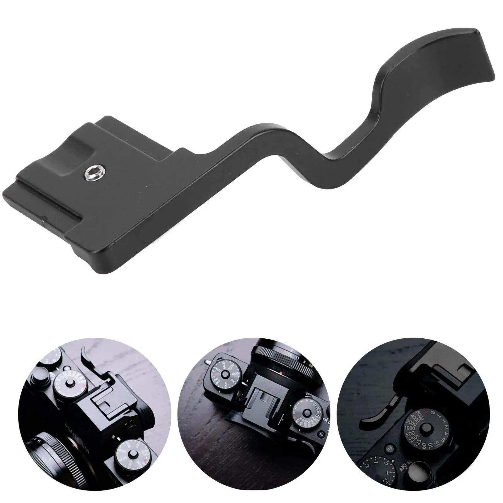 Black Aluminum Alloy Hand Grip Accessory for Fuji XT30 Camera Camera Grip