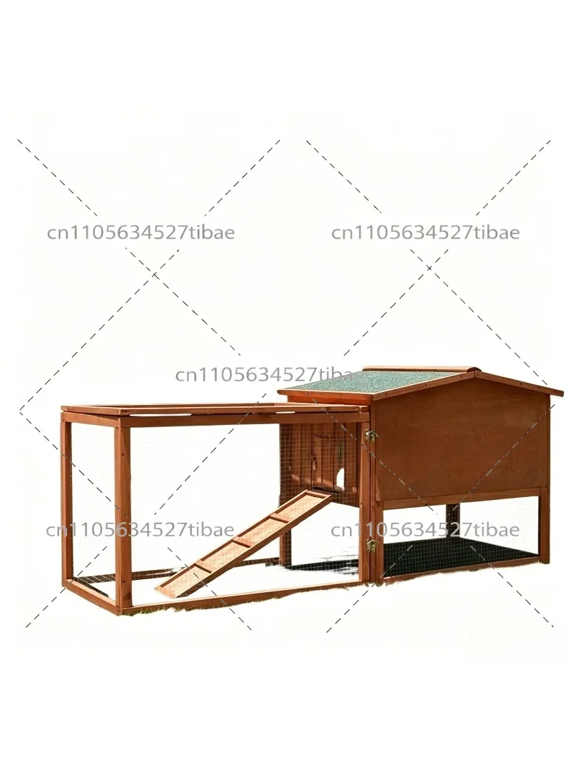 Outdoor Rabbit Chicken Cage Weatherproof Pet House Garden Balcony Split Assembly Enclosure