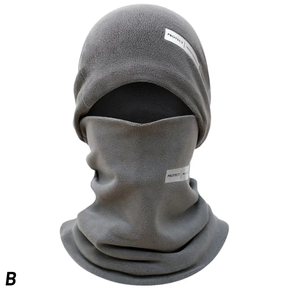 Winter Neck Warmer Gaiter Cold Weather Fleece Ski Half Cover Mask Neck Windproof Dropshipping Face Cold Proof Gaiter X1G4