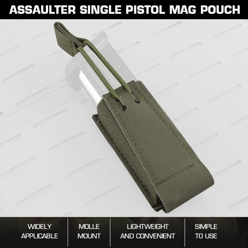 

Hunting Lightweight Single Mag Pouch | Compact 9mm Holder Pouch | For Wilderness Adventure Accessories