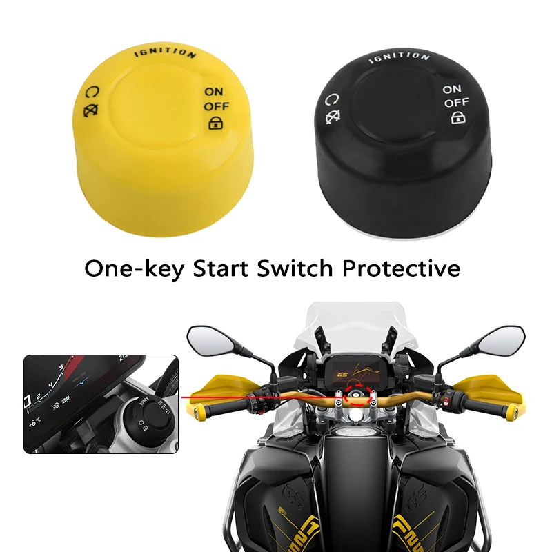 

Motorcycle One-key Start Switch Protective Fit For BMW R1250GS LC ADV F750GS F850GS Adventure 40th Anniversary Edition 2018-2023