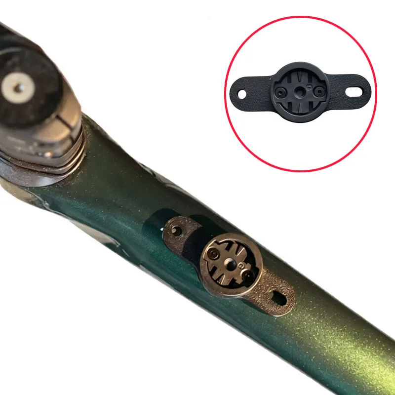 1PCS PETG 3D-Printed Gravel Bicycle Out-Front Mount Computer Front Light Holder Fork Extension Bracket Cycling Accessories Parts