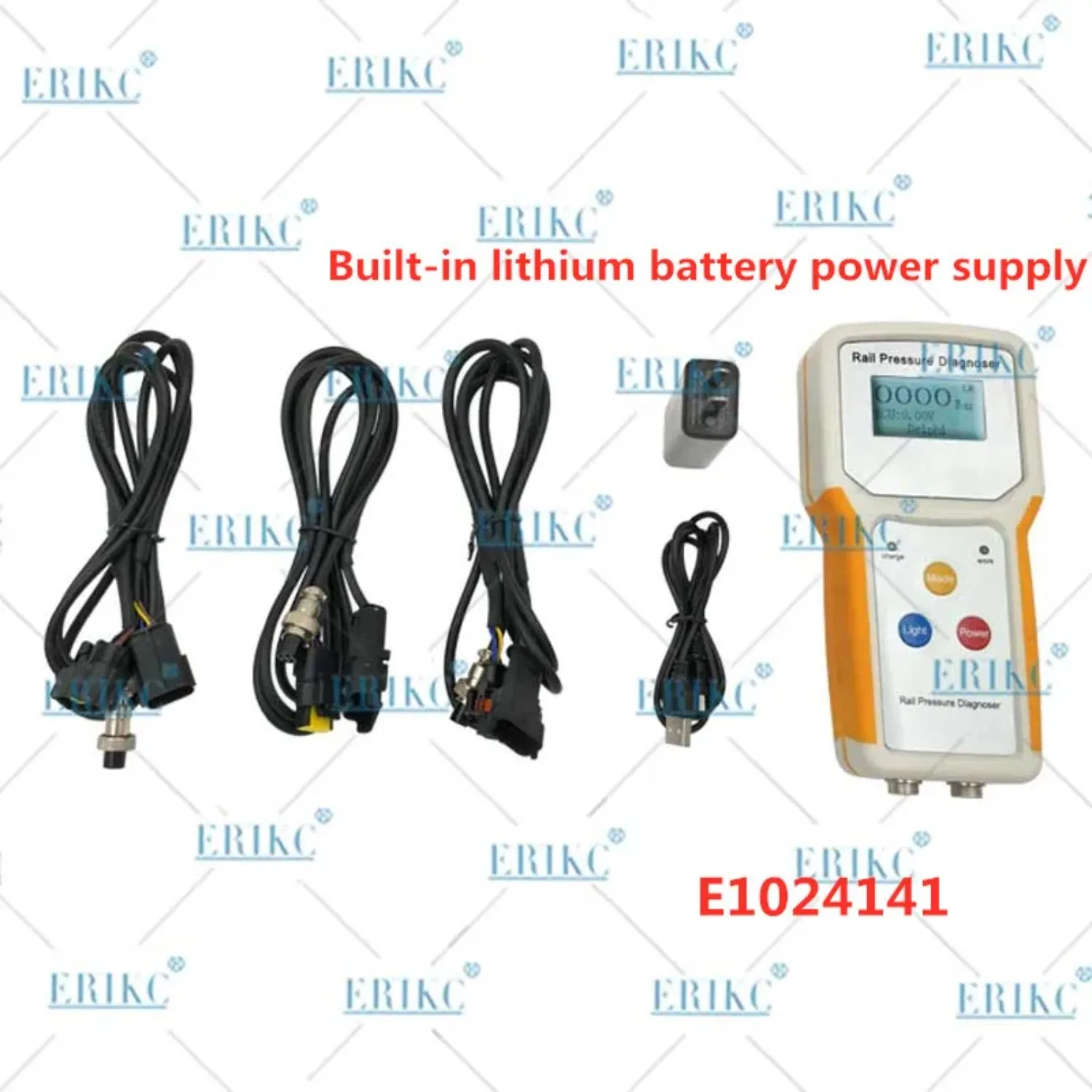 ERIKC RPD100 Digital Common Rail Pressure Tester Auto Diagnostic Tool  EUC voltage for Bosch Denso Delphi E1024141