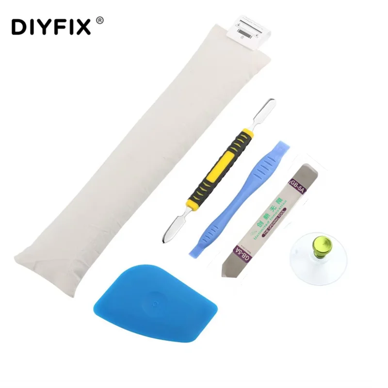 Ufix Melt Bag Split Screen Heating Strip Disassemble Tool For iPhone ipad 234 Screen Remover Suction Cup Knife Opening Tool Set