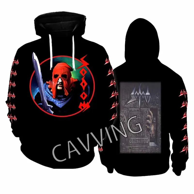 New Fashion Printed SODOM Band  Metal Rock Aesthetic Hoodies Sweatshirt Gothic Top Harajuku Cotton Unisex Clothing  AE1