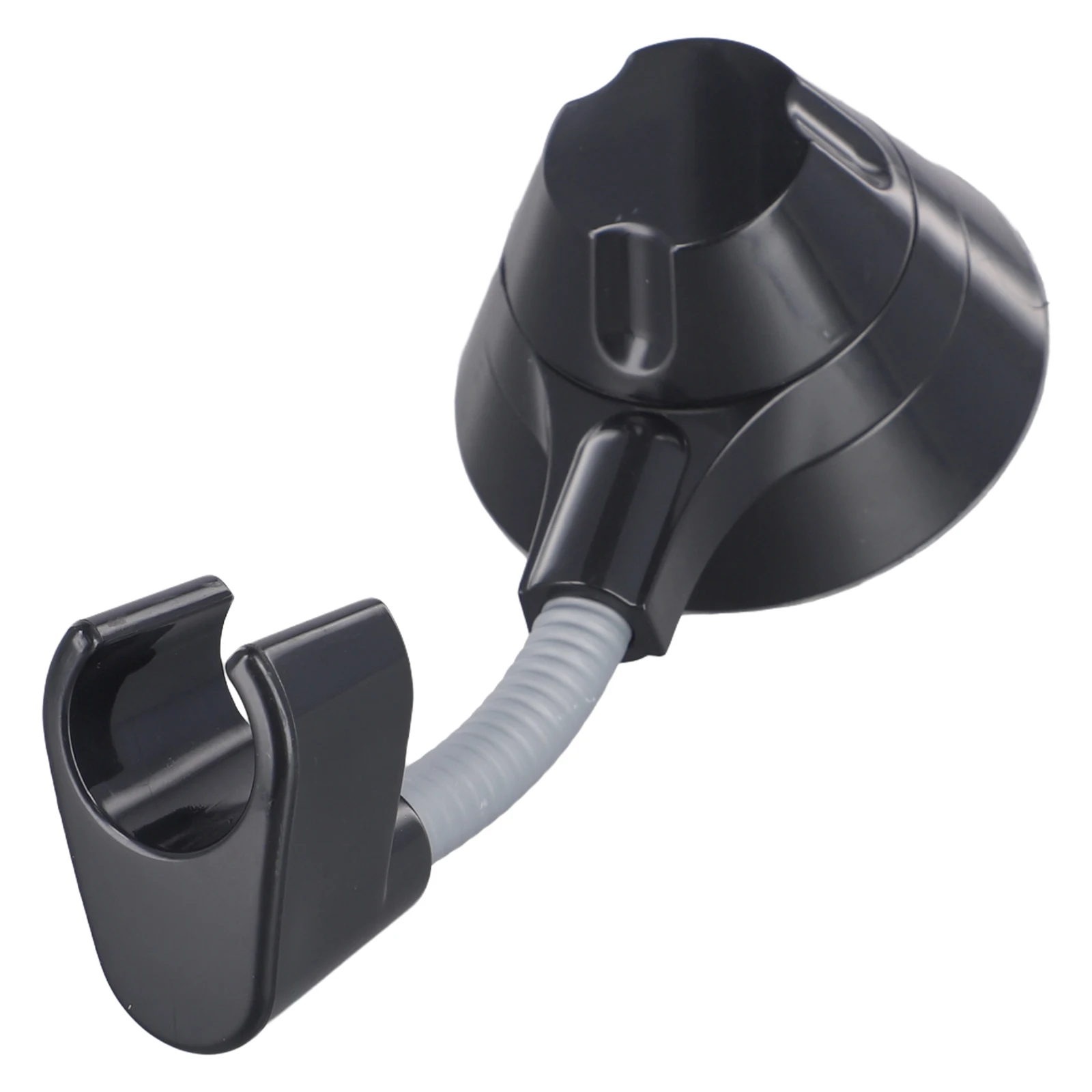 Wall Mount Holder Shower Head Vacuum Suction Adjustable Bathroom For Most Shower Head No Holes Reliable High Quality