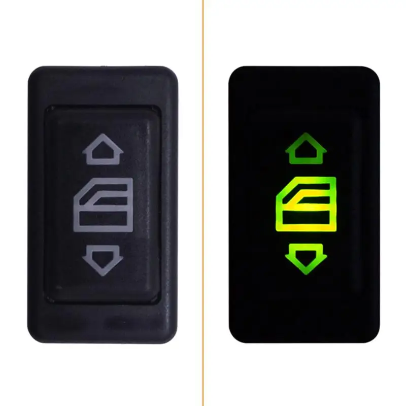 1PCS Universal 6 Pins Car Electric Power Window Switch Lifter Controller Control Window Regulator Switch Accessories