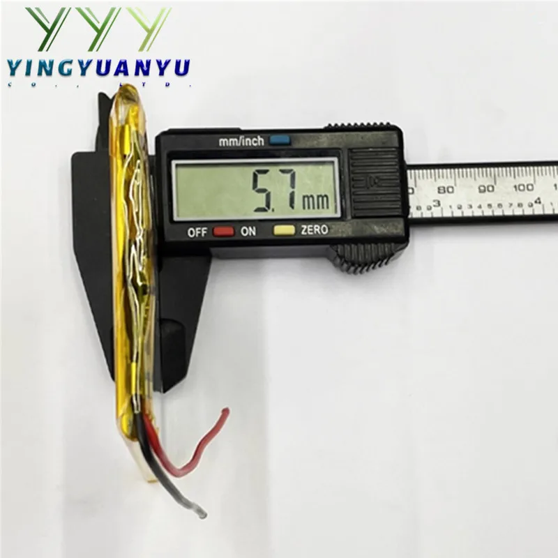 3.7V 5000mAh 6060100 Polymer Lithium Battery For Power Bank Smart Watch Beauty Instrument Bluetooth Audio Rechargeable Batteries
