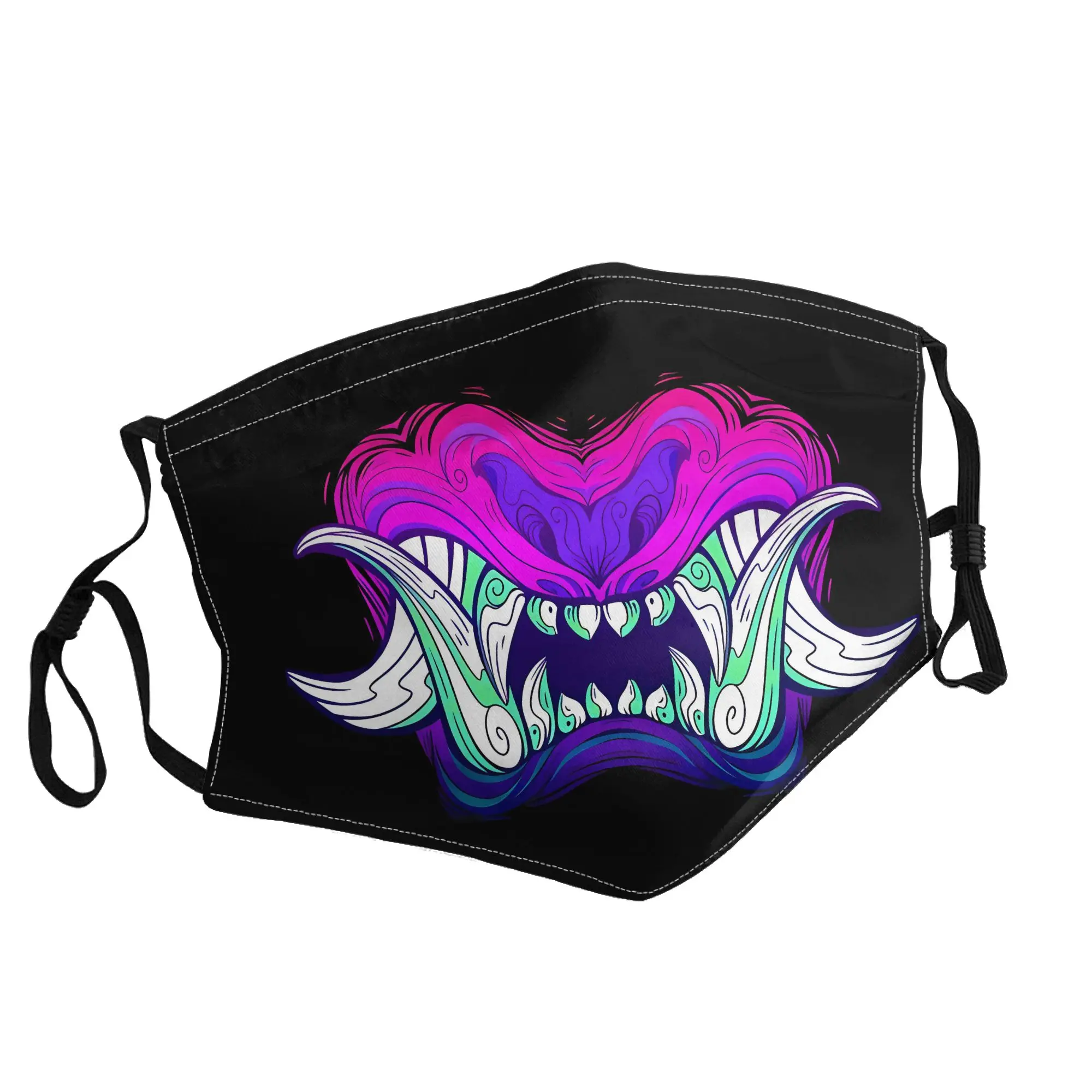 

Японская маска Они унисекс для активного отдыха с модным принтом