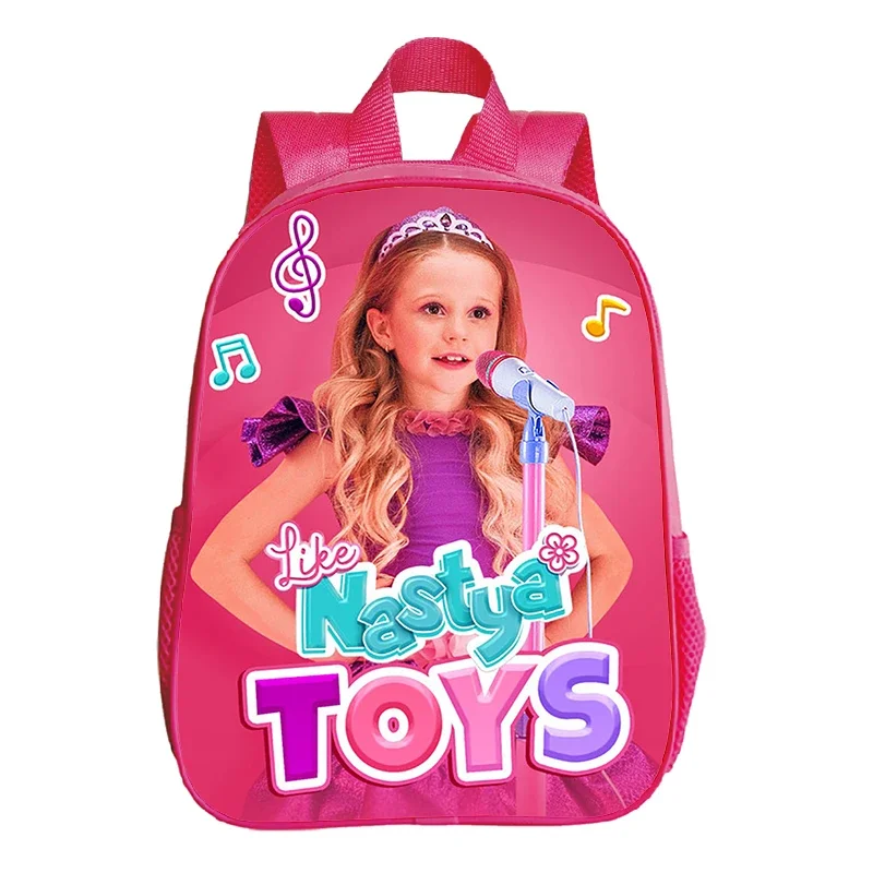 3D Print Like Nastya Mochilas para crianças, Kindergarten Boobag, Kawaii Mochila, bebê, criança pequena mochila, mochilas escolares impermeáveis para meninas