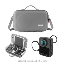 Carrying Case Travel Shoulder Bag For DJI OSMO 360 Camera Accessories Storage Bag PU Portable Handbag Box
