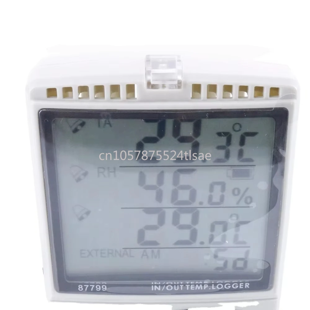 

AZ87799 Desktop Temperature and Humidity SD Card Data Logger Measurement of Double Temperature and Humidity Value