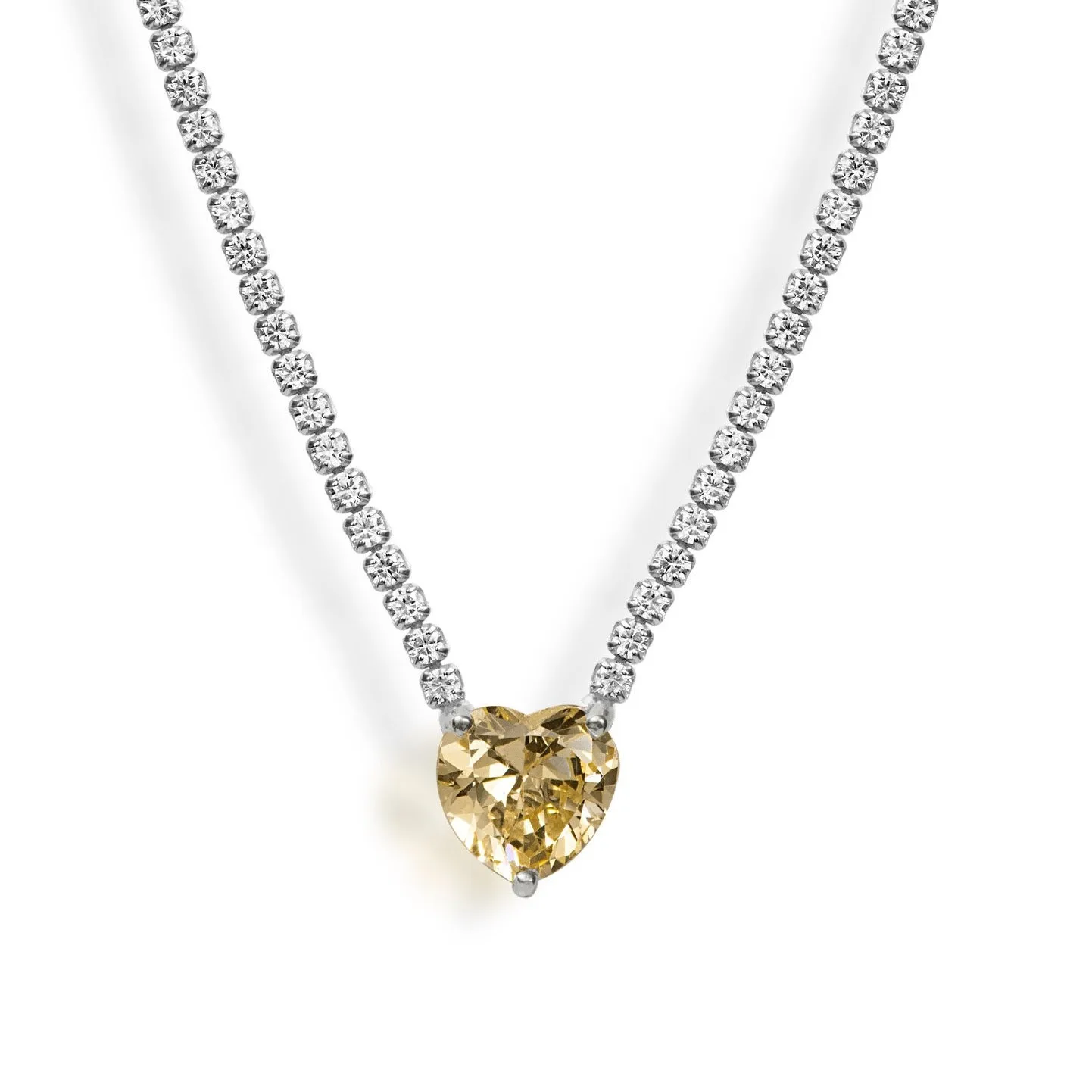 Luxus Sexy Edelstahl Tennis Zirkon Halskette für Frauen Hiphop Zirkonia Kristall Rosa Chocker Zubehör Schmuck – Detail 6