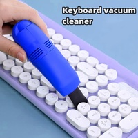 New Portable Laptop Keyboard Cleaning and Vacuum Cleaning Powerful USB Keyboard Cleaner Cleaning and Vacuum  Micro Dust Brush