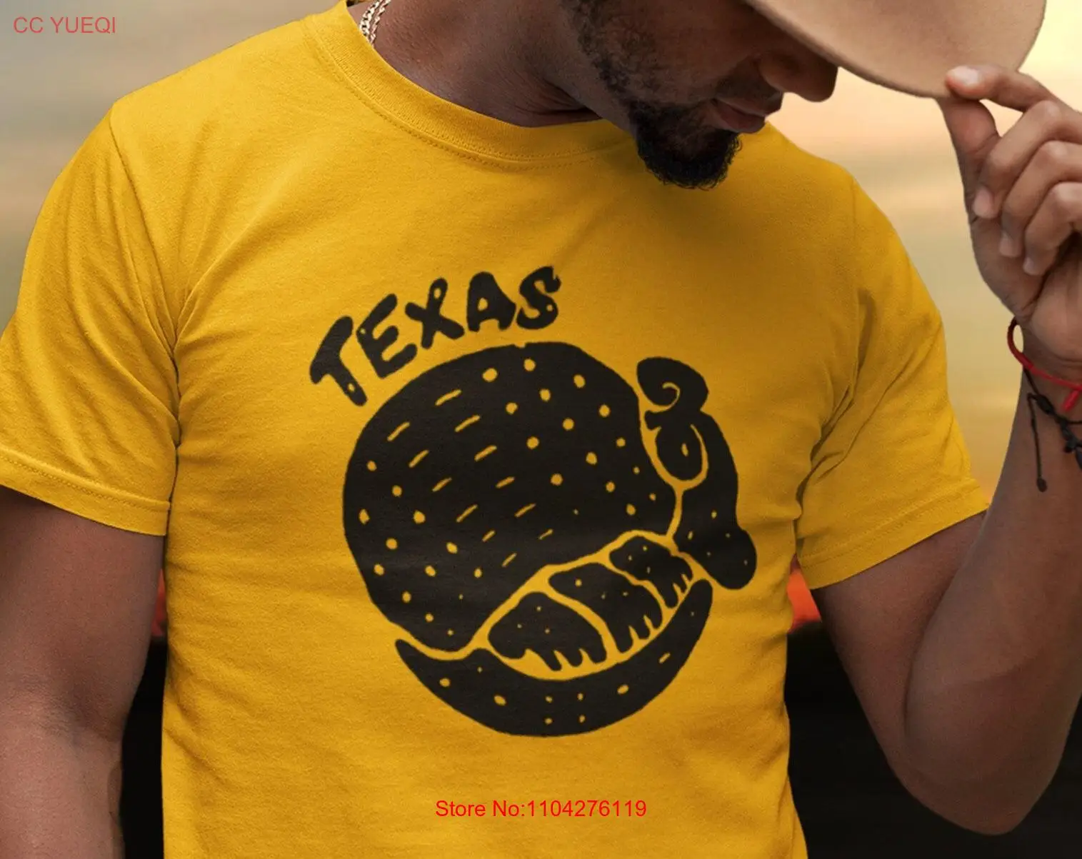 Texas armadillo shirt southwest texan unisex heavy cotton tee long or short sleeves