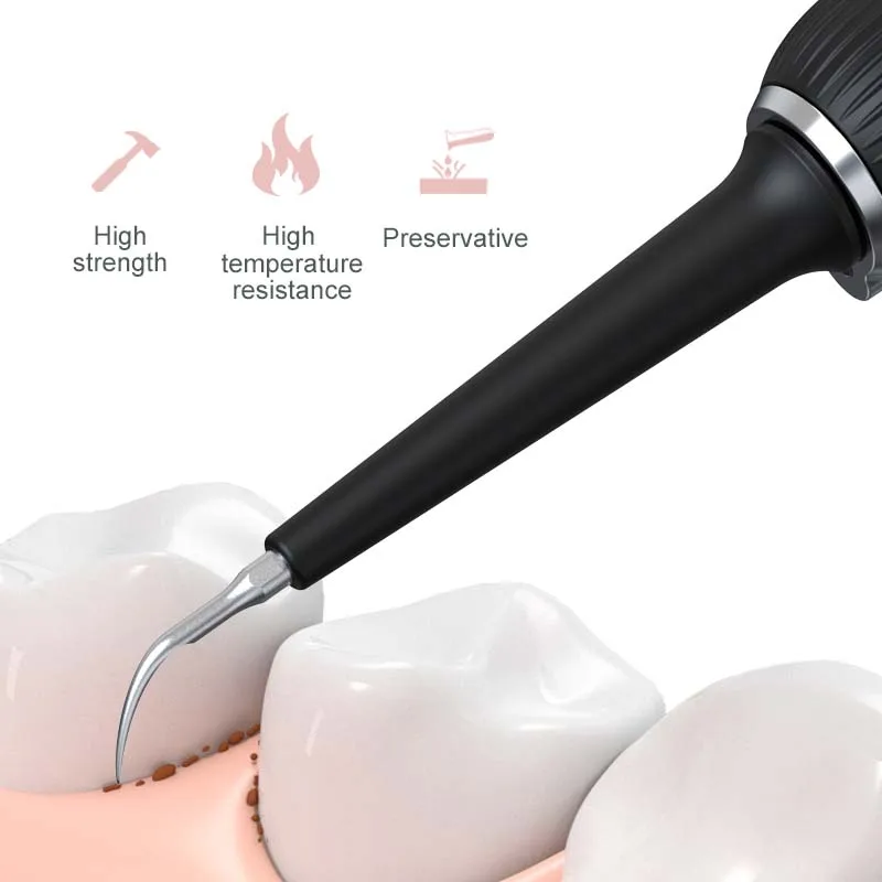 منظف أسنان كهربائي محمول بموجة صوتية، منظف تبييض منزلي لإزالة الأسنان الصفراء، منظف أسنان بالموجات فوق الصوتية